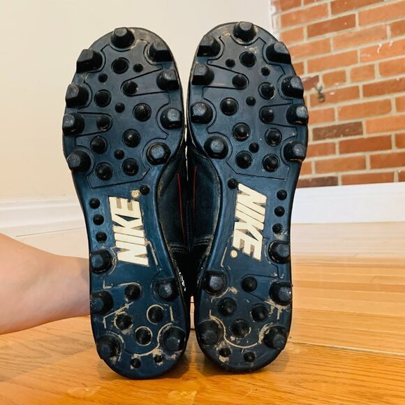 Vintage 1991 Nike Grid Shark Football Cleats Size 10.5 main image 11